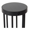 Lucide JACKSON - Borne extérieur- Énergie Solaire - Ø 16 cm - LED Dim. - 1x2W 3000K - IP65- Détecteur De Mouvement & Jour/Nuit