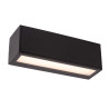 Lucide SUTTON - Applique murale- Énergie Solaire - LED - 1x1,5W 2700K/3000K - IP54 - Détecteur Jour/Nuit - Noir