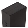 Lucide BOLTON - Applique murale- Énergie Solaire - LED Dim. - 1x1W 3000K - IP54- Détecteur De Mouvement & Jour/Nuit - Noir