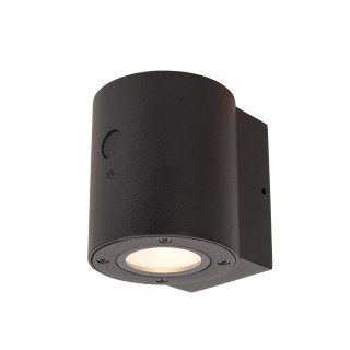 Lucide PERTH - Applique murale- Énergie Solaire - Ø 9 cm - LED Dim. - 1x1W 2700K/3000K - IP65- Détecteur De Mouvement &