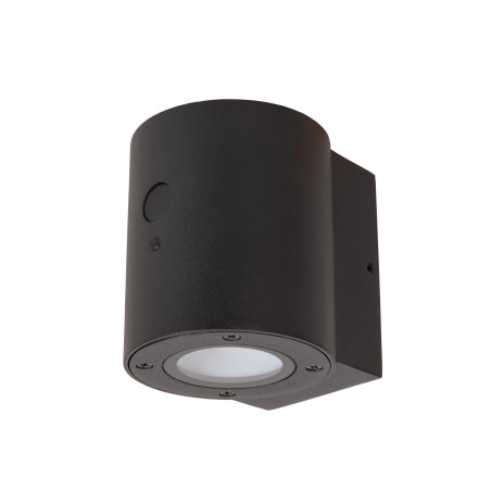 Lucide PERTH - Applique murale- Énergie Solaire - Ø 9 cm - LED Dim. - 1x1W 2700K/3000K - IP65- Détecteur De Mouvement &