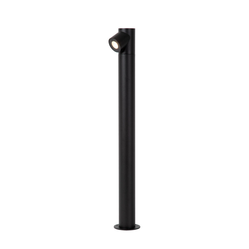 Lucide IBAMBA - Borne extérieur - LED - 1x6W 3000K - IP65 - Noir