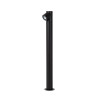 Lucide IBAMBA - Borne extérieur - LED - 1x6W 3000K - IP65 - Noir