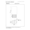 Lucide FRANCES - Lampe de table - 1xE27 - Blanc - Vibes