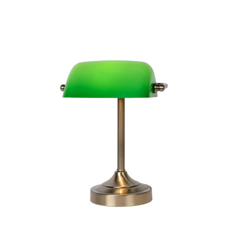 Lucide BANKER - Lampe de bureau - 1xE14 - Bronze