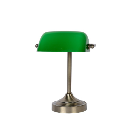 Lucide BANKER - Lampe de bureau - 1xE14 - Bronze