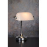 Lucide BANKER - Lampe de bureau - 1xE14 - Chrome