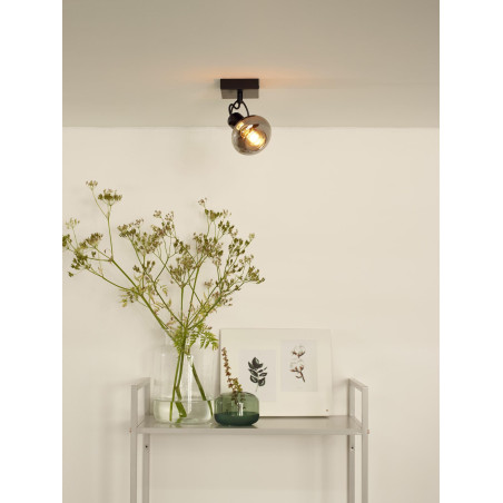 Lucide MADEE - Spot plafond - 1xE14 - Noir