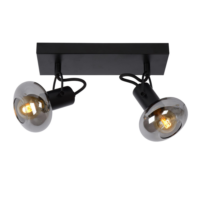 Lucide MADEE - Spot plafond - 2xE14 - Noir