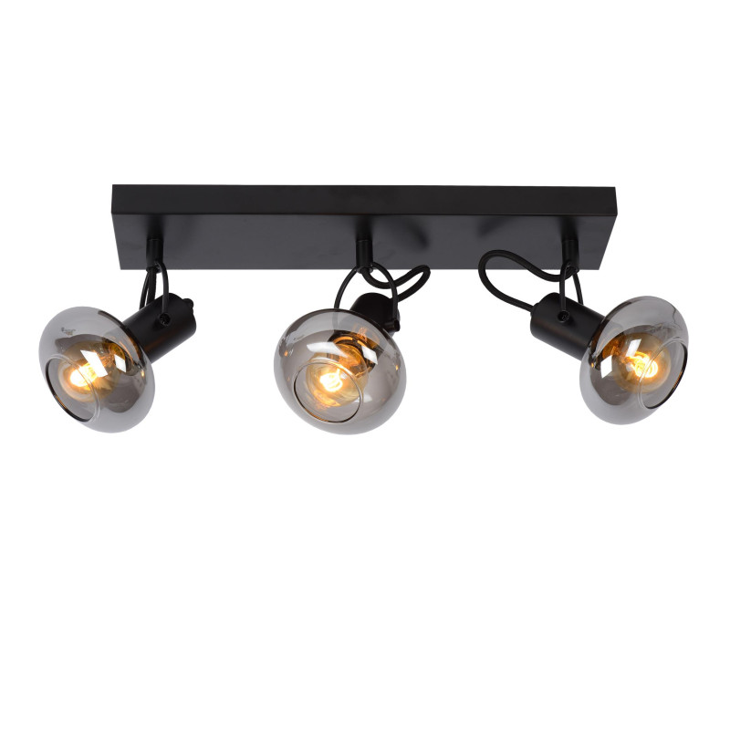 Lucide MADEE - Spot plafond - 3xE14 - Noir