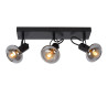 Lucide MADEE - Spot plafond - 3xE14 - Noir