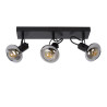 Lucide MADEE - Spot plafond - 3xE14 - Noir