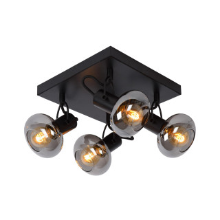 Lucide MADEE - Spot plafond - 4xE14 - Noir