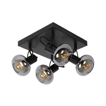 Lucide MADEE - Spot plafond - 4xE14 - Noir