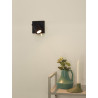 Lucide GRONY - Spot plafond - LED Dim to warm - GU10 (MR16) - 1x5W 2200K/3000K - Noir