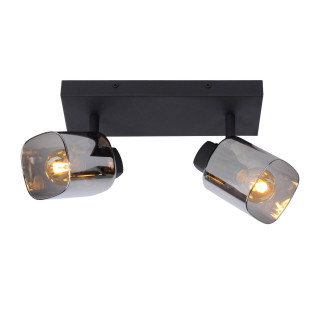 Lucide ALION - Spot plafond - 2xE14 - Noir
