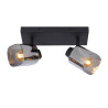 Lucide ALION - Spot plafond - 2xE14 - Noir