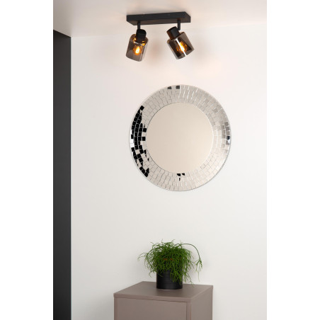 Lucide ALION - Spot plafond - 2xE14 - Noir