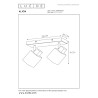 Lucide ALION - Spot plafond - 2xE14 - Noir