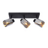 Lucide ALION - Spot plafond - 3xE14 - Noir