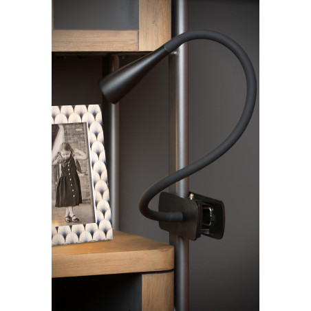 Lucide ZOZY - Lampe à pince - LED 3 StepDim - 1x4W 3000K - Noir