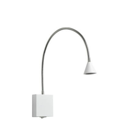 Lucide BUDDY - Lampe de chevet / Applique mural - LED - 1x4W 4000K - Blanc