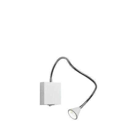 Lucide BUDDY - Lampe de chevet / Applique mural - LED - 1x4W 4000K - Blanc