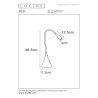 Lucide ZOZY - Lampe de bureau - LED Dim. - 1x4W 3000K - Blanc