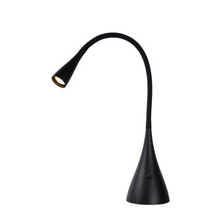 Lucide ZOZY - Lampe de bureau - LED 3 StepDim - 1x4W 3000K - Noir