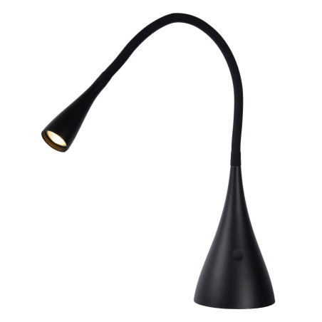 Lucide ZOZY - Lampe de bureau - LED 3 StepDim - 1x4W 3000K - Noir