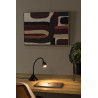 Lucide MILO - Lampe de bureau - Ø 12,8 cm - LED - 1x3,2W 3000K - Noir