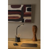 Lucide PENNY - Lampe de bureau - LED Dim. - 1x4,7W 3000K - Avec chargeur sans fil - Noir