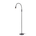 Lucide ZOZY - Lampadaire / lampe de lecture - LED 3 StepDim - 1x4W 3000K - Noir
