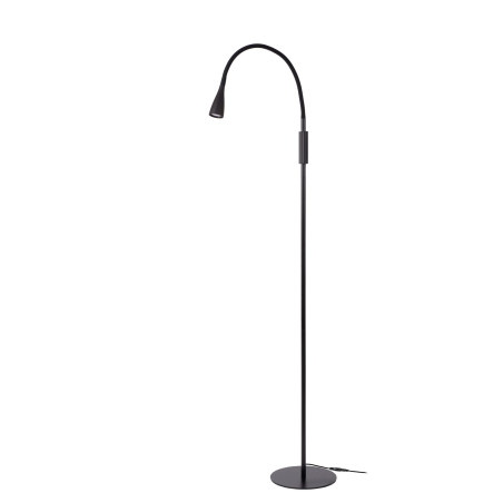 Lucide ZOZY - Lampadaire / lampe de lecture - LED 3 StepDim - 1x4W 3000K - Noir