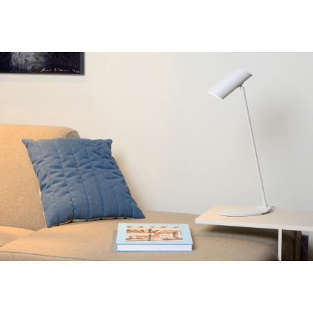 Lucide HESTER - Lampe de bureau - 1xGU10 (MR16) - Blanc