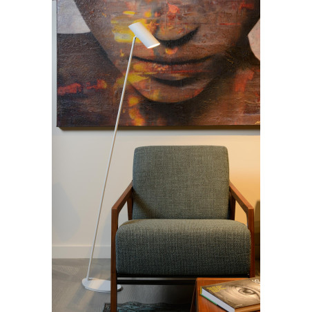 Lucide HESTER - Lampadaire / lampe de lecture - 1xGU10 (MR16) - Blanc