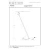 Lucide HESTER - Lampadaire / lampe de lecture - 1xGU10 (MR16) - Blanc