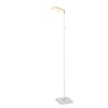 Lucide AARON - Lampadaire / lampe de lecture - LED Dim. - CCT - 1x12W 2700K/4000K - Blanc