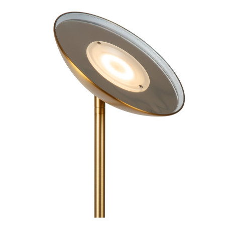 Lucide ZENITH - Lampadaire - Ø 25,4 cm - LED Dim. - 1x20W 3000K - Or Mat / Laiton