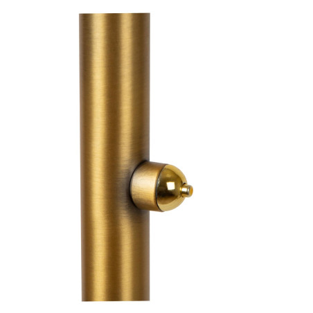 Lucide ZENITH - Lampadaire - Ø 25,4 cm - LED Dim. - 1x20W 3000K - Or Mat / Laiton
