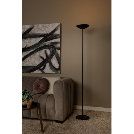 Lucide ZENITH - Lampadaire - LED Dim. - 1x20W 3000K - Noir