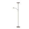 Lucide ZENITH - Lampadaire / lampe de lecture - LED Dim. - 3000K - Chrome Dépoli