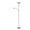 Lucide ZENITH - Lampadaire / lampe de lecture - LED Dim. - 3000K - Chrome Dépoli