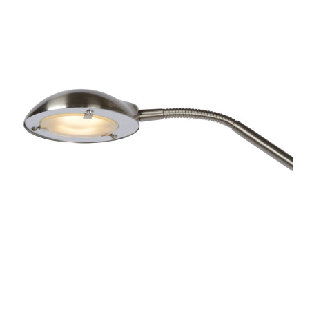 Lucide ZENITH - Lampadaire / lampe de lecture - LED Dim. - 3000K - Chrome Dépoli