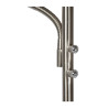 Lucide ZENITH - Lampadaire / lampe de lecture - LED Dim. - 3000K - Chrome Dépoli
