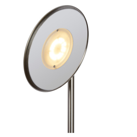 Lucide ZENITH - Lampadaire / lampe de lecture - LED Dim. - 3000K - Chrome Dépoli