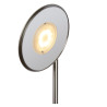 Lucide ZENITH - Lampadaire / lampe de lecture - LED Dim. - 3000K - Chrome Dépoli