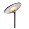 Lucide ZENITH - Lampadaire / lampe de lecture - LED Dim. - 3000K - Chrome Dépoli