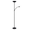 Lucide ZENITH - Lampadaire / lampe de lecture - LED Dim. - 3000K - Noir