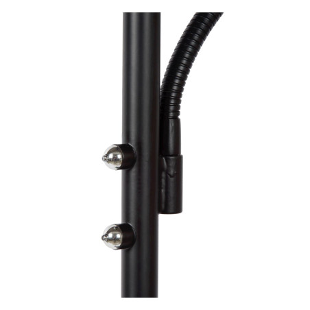 Lucide ZENITH - Lampadaire / lampe de lecture - LED Dim. - 3000K - Noir